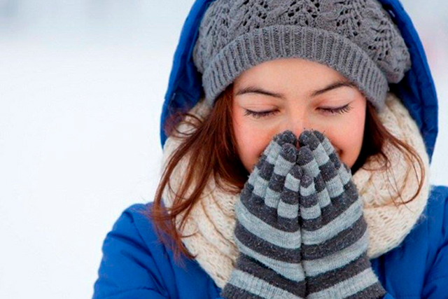 Frio pode desencadear reações alérgicas!
